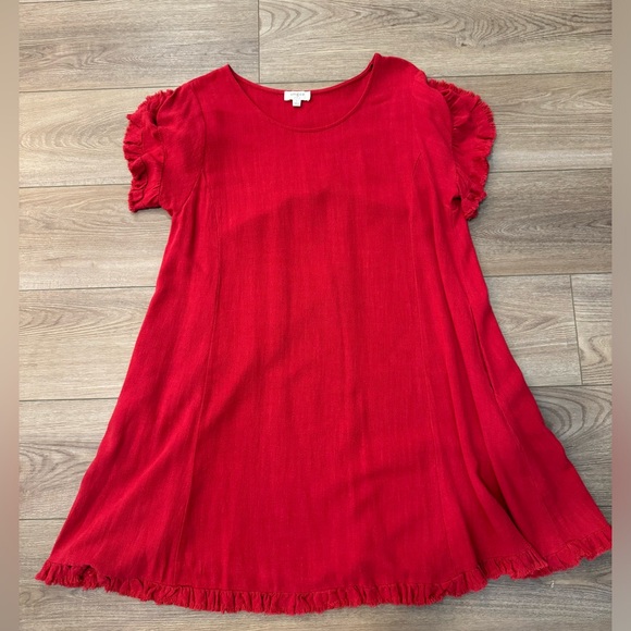 Umgee Red Dress - Picture 1 of 2